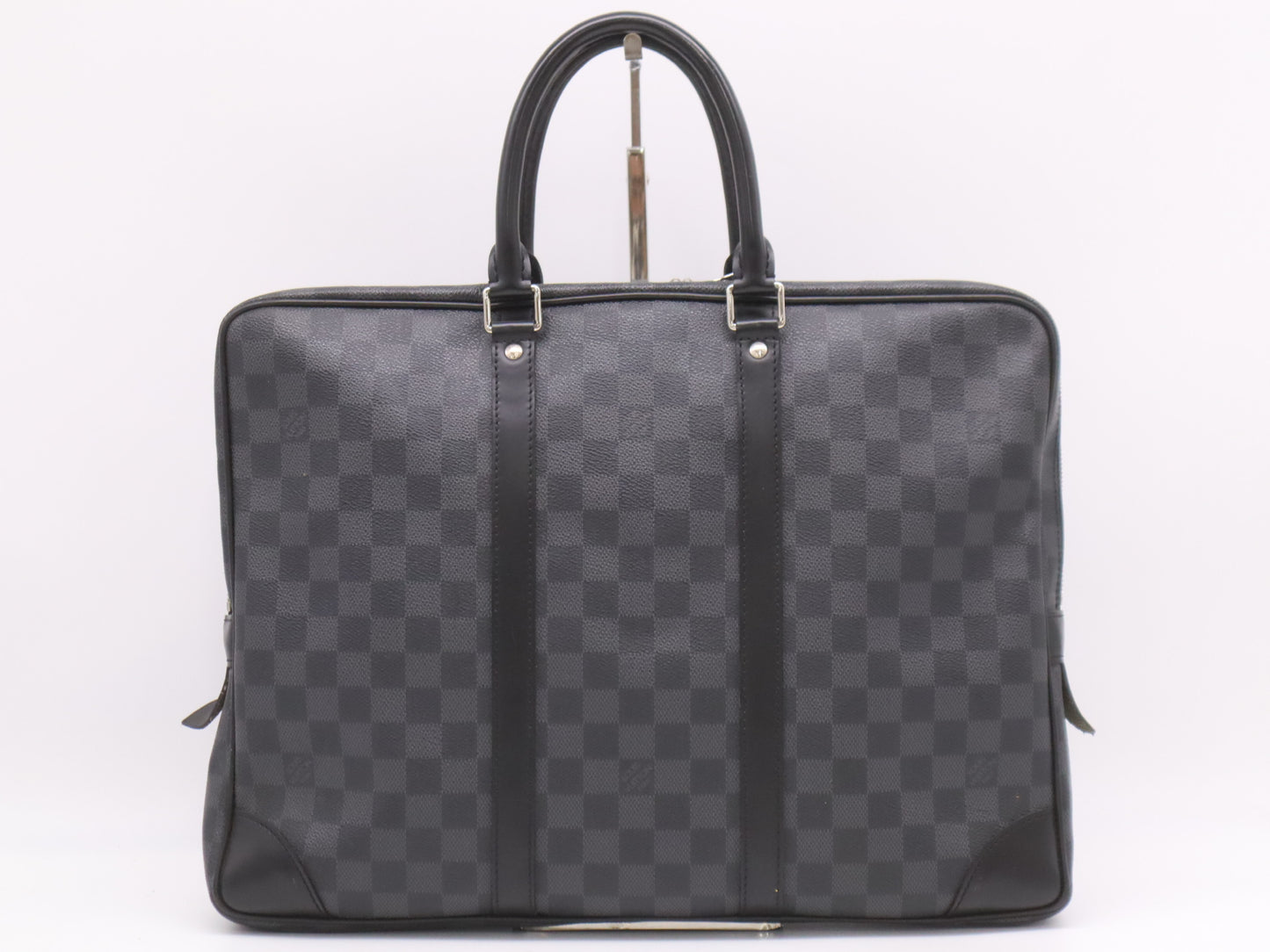 LOUIS VUITTON N41125 Graphite Porte Document Voyage Business Bag