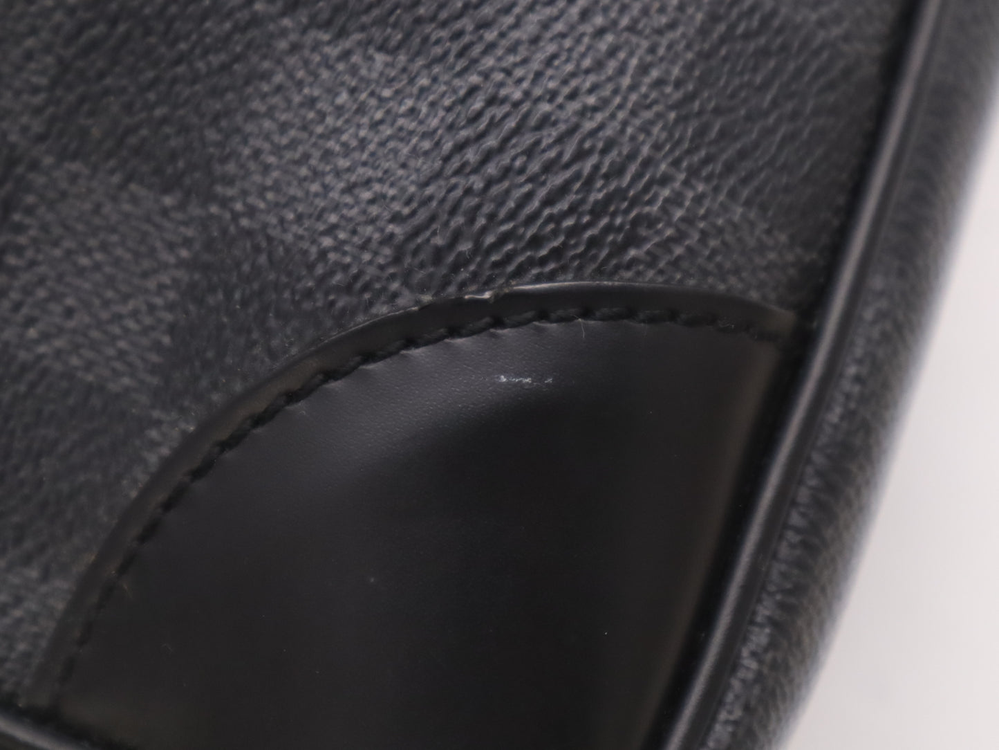 LOUIS VUITTON N41125 Graphite Porte Document Voyage Business Bag