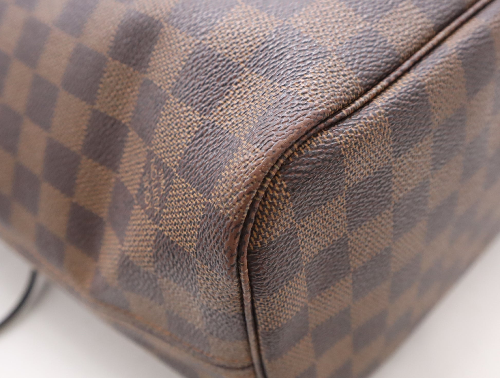LOUIS VUITTON N51105 Damier Neverfull MM Old Model Tote Bag