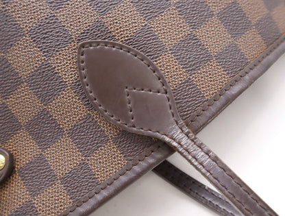 LOUIS VUITTON N51105 Damier Neverfull MM Old Model Tote Bag