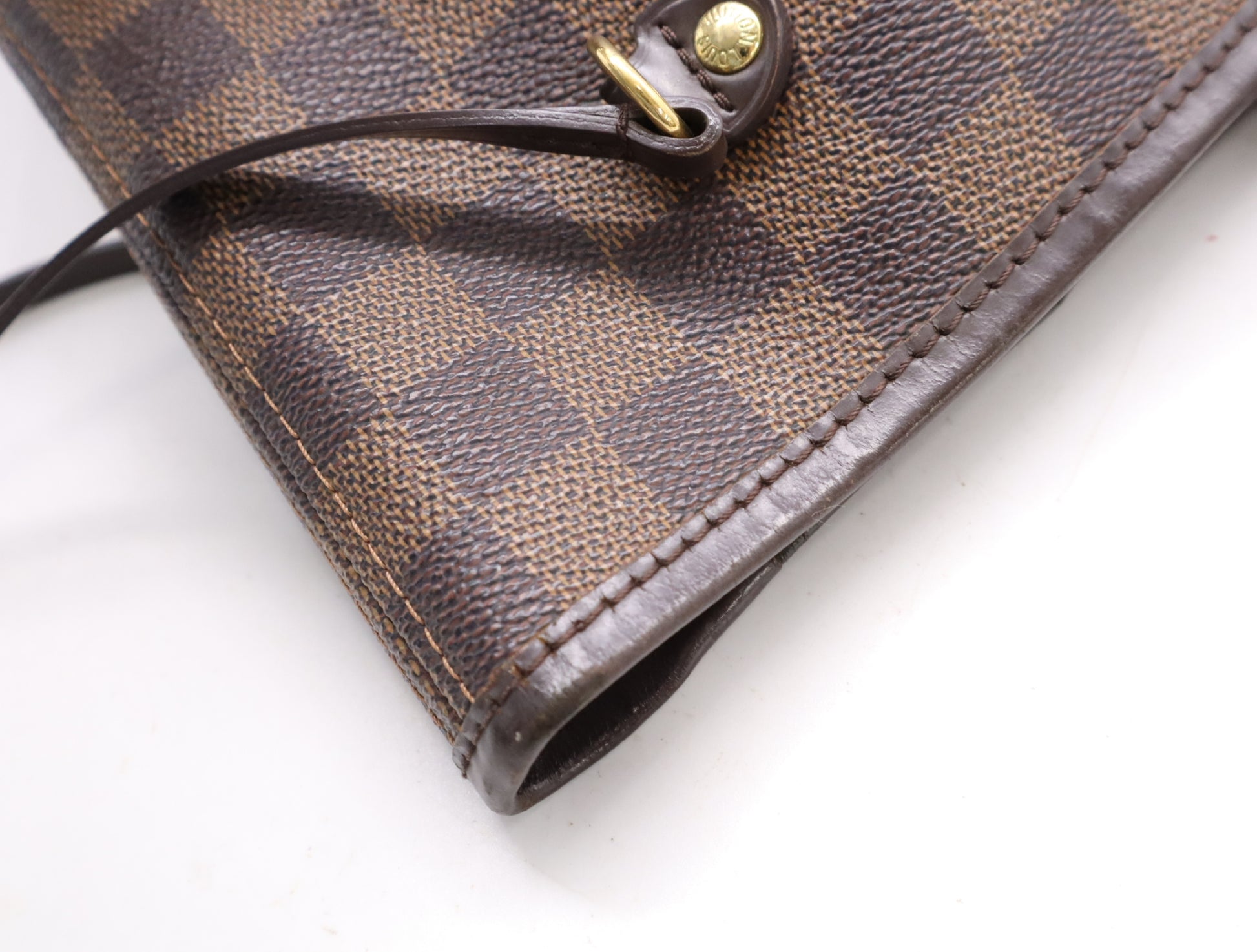 LOUIS VUITTON N51105 Damier Neverfull MM Old Model Tote Bag