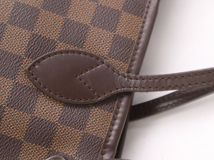 LOUIS VUITTON N51109 Damier Neverfull PM Old Model Handbag