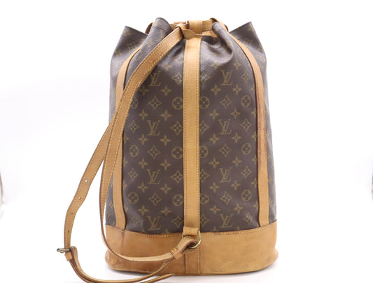 LOUIS VUITTON M42244 Monogram Randonne GM Shoulder Bag