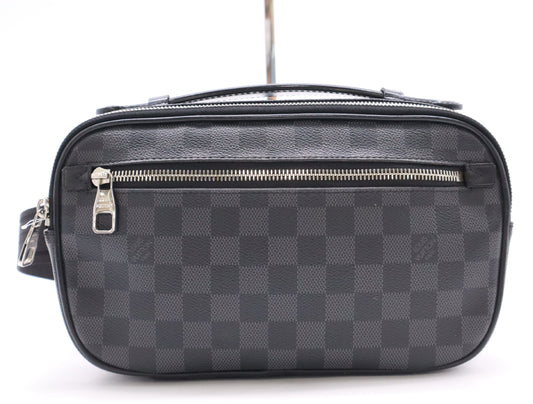 LOUIS VUITTON N41289 Damier Graphite Umbrella Waist Bag
