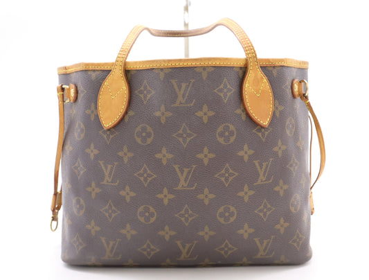 LOUIS VUITTON M40155 Monogram Neverfull PM Old-Style Tote Bag