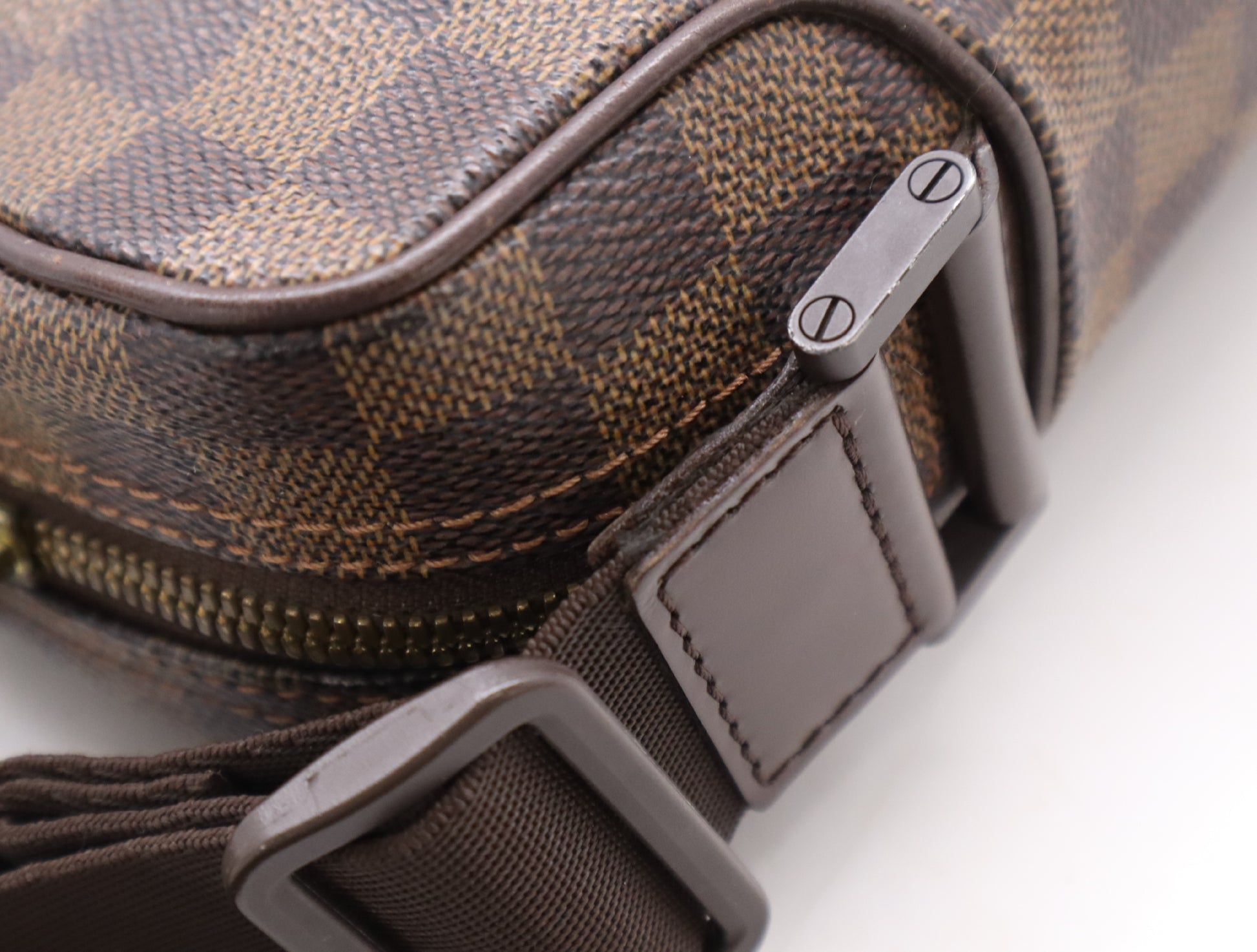 LOUIS VUITTON N41442 Damier Olaf PM Shoulder Bag