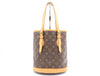 LOUIS VUITTON M42238 Monogram Bucket PM Tote Bag