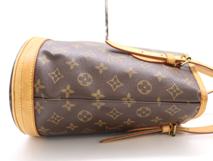 LOUIS VUITTON M42238 Monogram Bucket PM Tote Bag