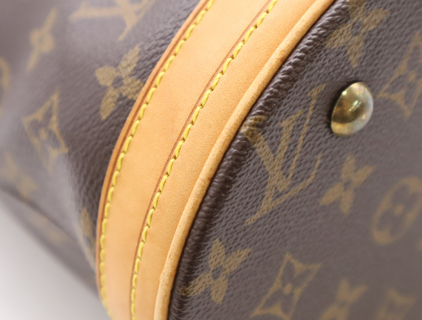 LOUIS VUITTON M42238 Monogram Bucket PM Tote Bag