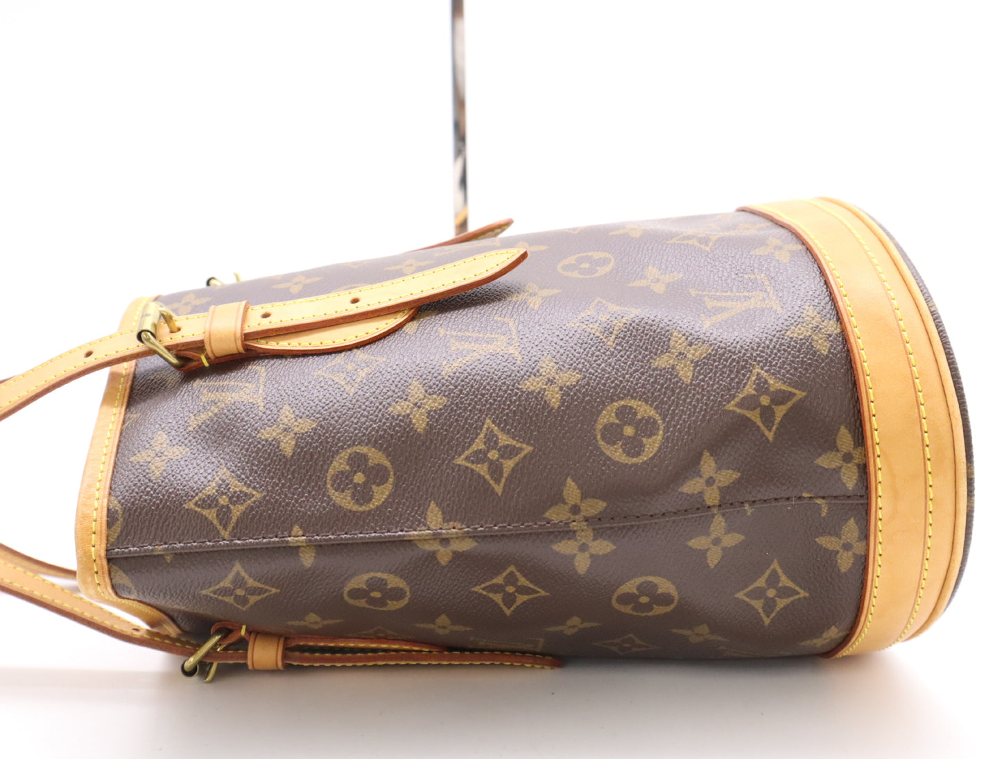 LOUIS VUITTON M42238 Monogram Bucket PM Tote Bag