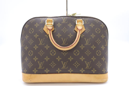 LOUIS VUITTON M51130 Monogram Alma handbag