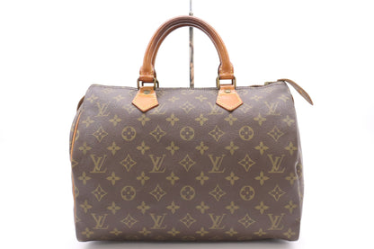 LOUIS VUITTON M41526 Monogram Speedy 30 Handbag