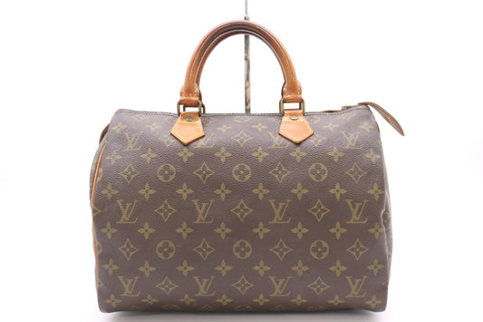 LOUIS VUITTON M41526 Monogram Speedy 30 Handbag