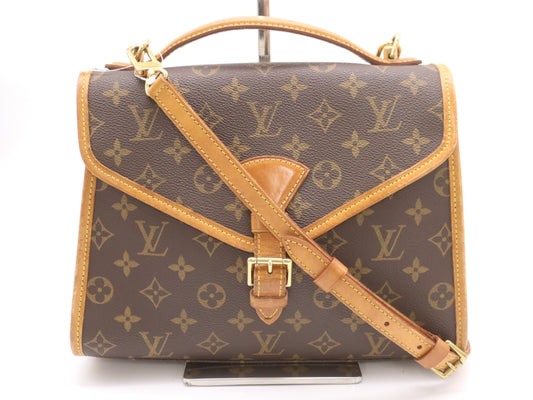 LOUIS VUITTON M51122 Monogram Bel Air Business Bag with Shoulder Strap