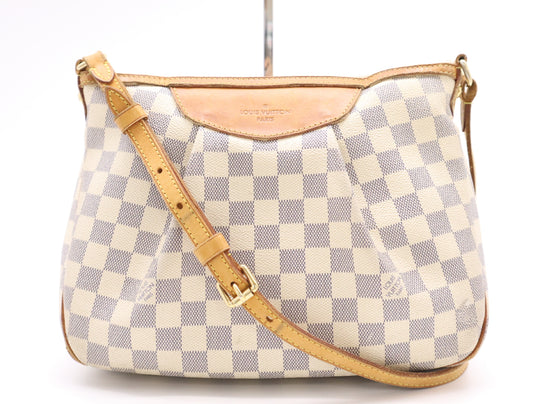 LOUIS VUITTON N41113 Azur Siracusa PM Shoulder Bag