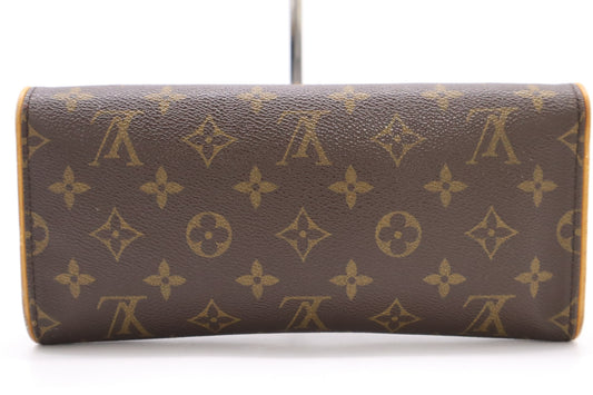 LOUIS VUITTON M51852 Monogram Pochette Twin GM Shoulder Bag