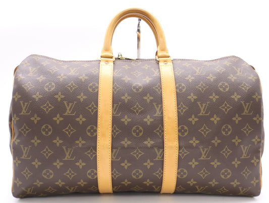 LOUIS VUITTON M41428 Monogram Keepall 45 Boston Bag