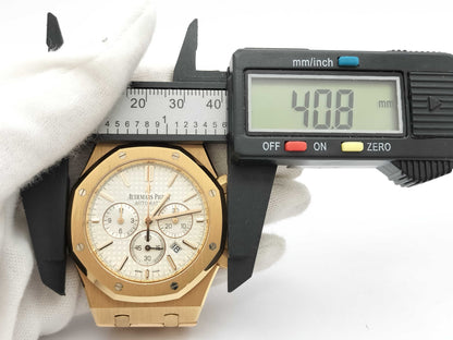 AUDEMARS PIGUET Royal Oak 26320OR.OO.1220OR.02 I22818-1730 Automatic White Dial 18K Gold Men's Watch