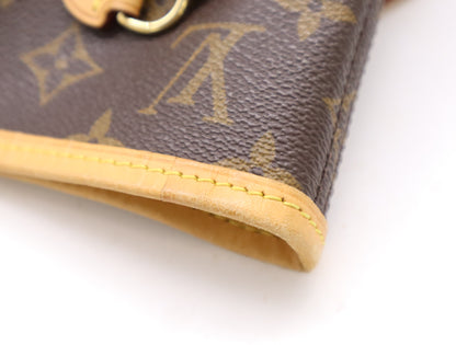 LOUIS VUITTON M40995 Monogram Neverfull MM Tote Bag with Pouch