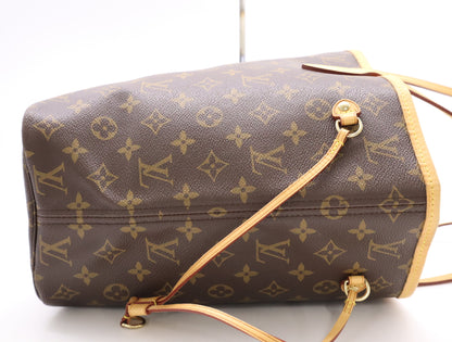 LOUIS VUITTON M40995 Monogram Neverfull MM Tote Bag with Pouch