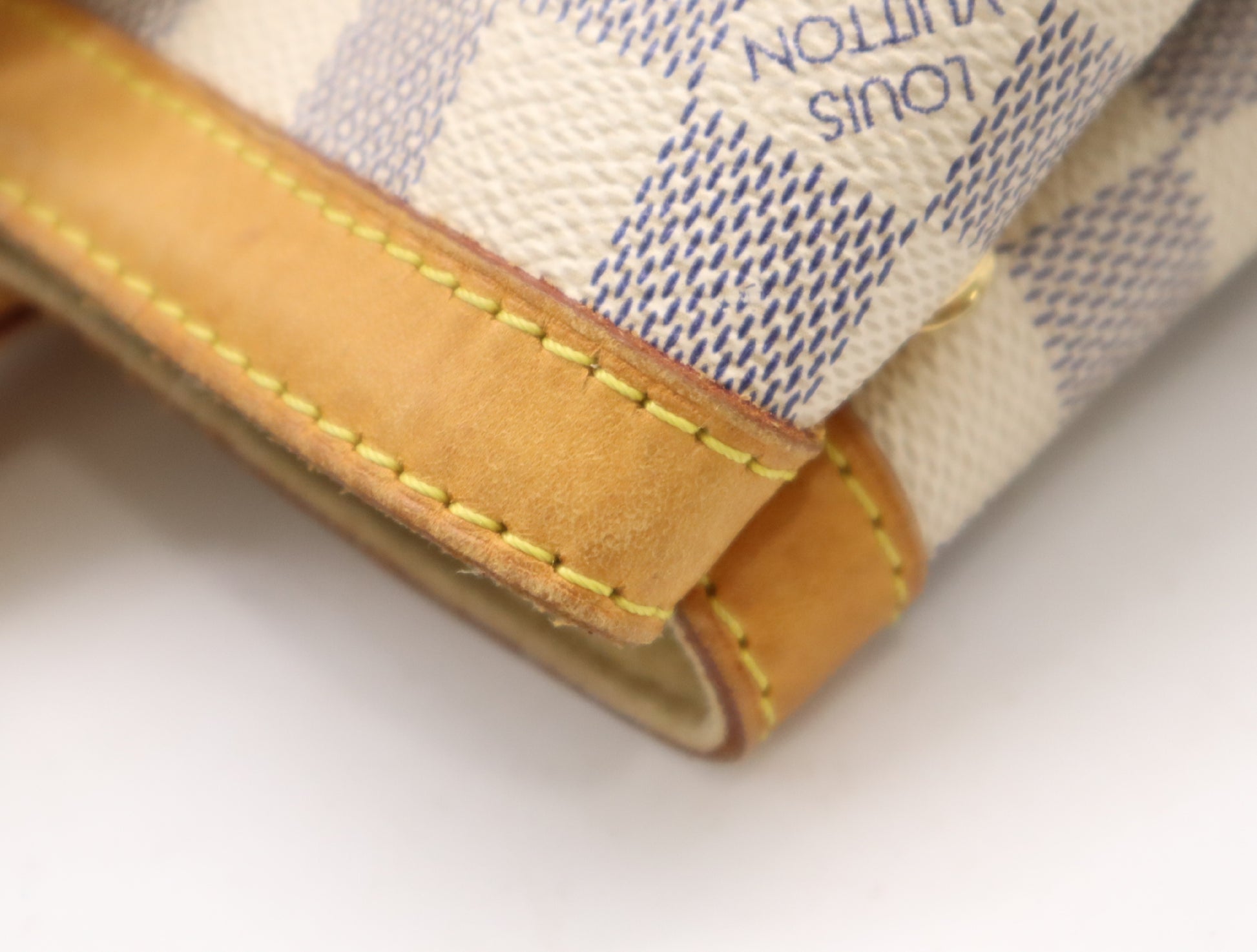 LOUIS VUITTON N51206 Azure Hampstead MM Tote Bag