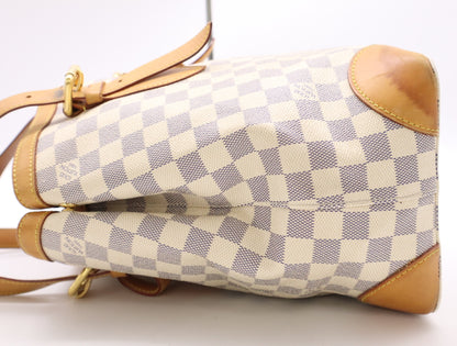 LOUIS VUITTON N51206 Azure Hampstead MM Tote Bag
