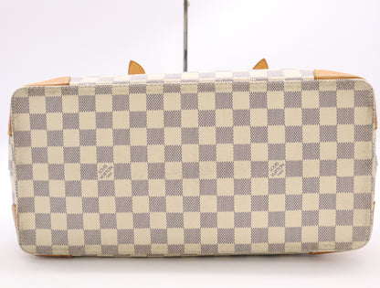 LOUIS VUITTON N51206 Azure Hampstead MM Tote Bag