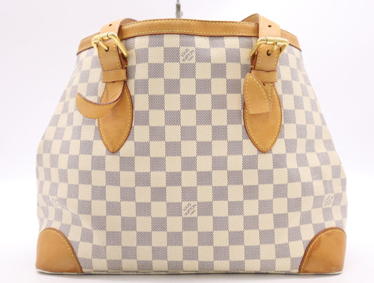 LOUIS VUITTON N51206 Azure Hampstead MM Tote Bag