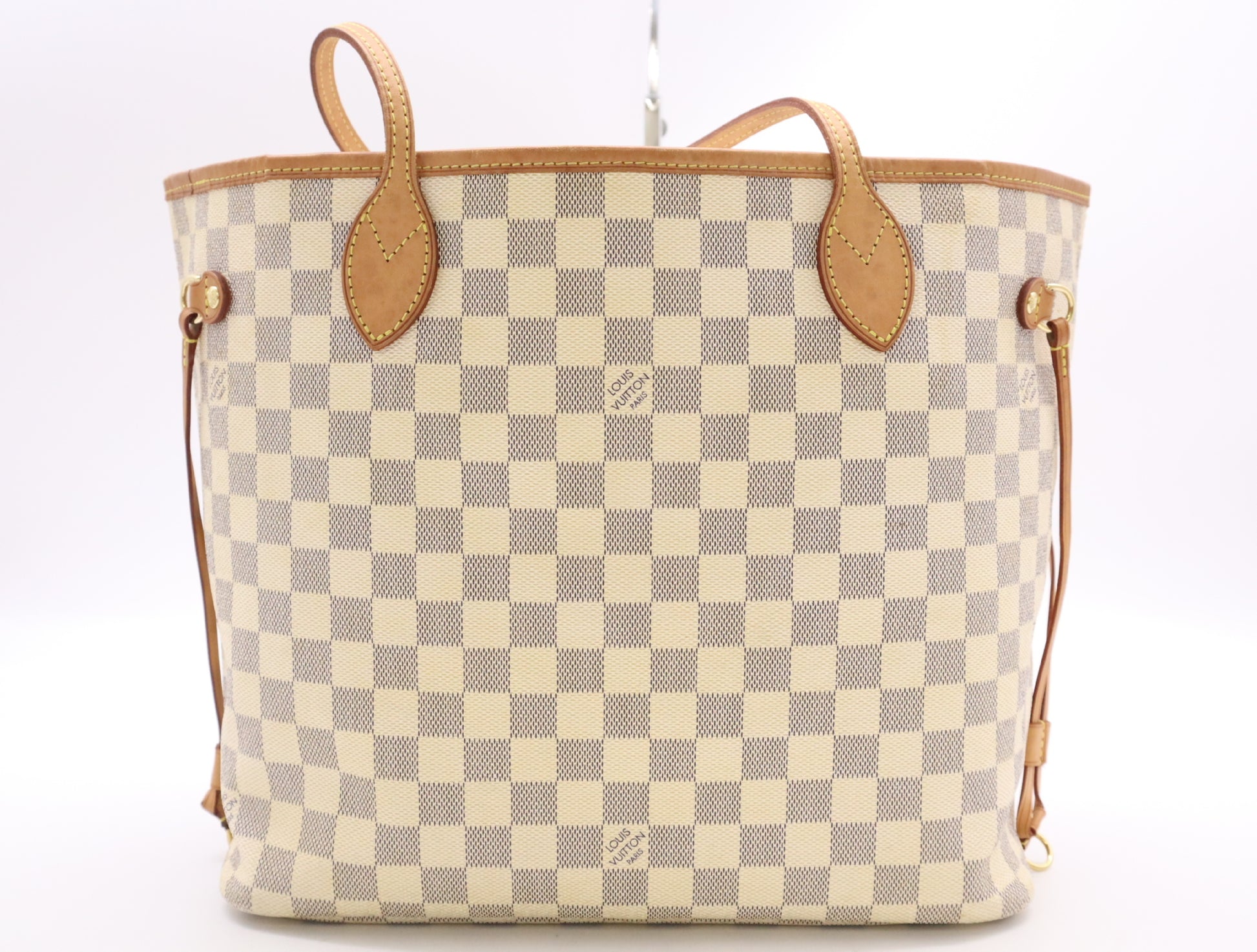LOUIS VUITTON N51107 Azur Neverfull MM Old Model Tote Bag