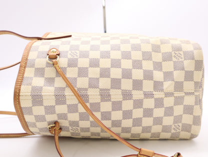 LOUIS VUITTON N51107 Azur Neverfull MM Old Model Tote Bag