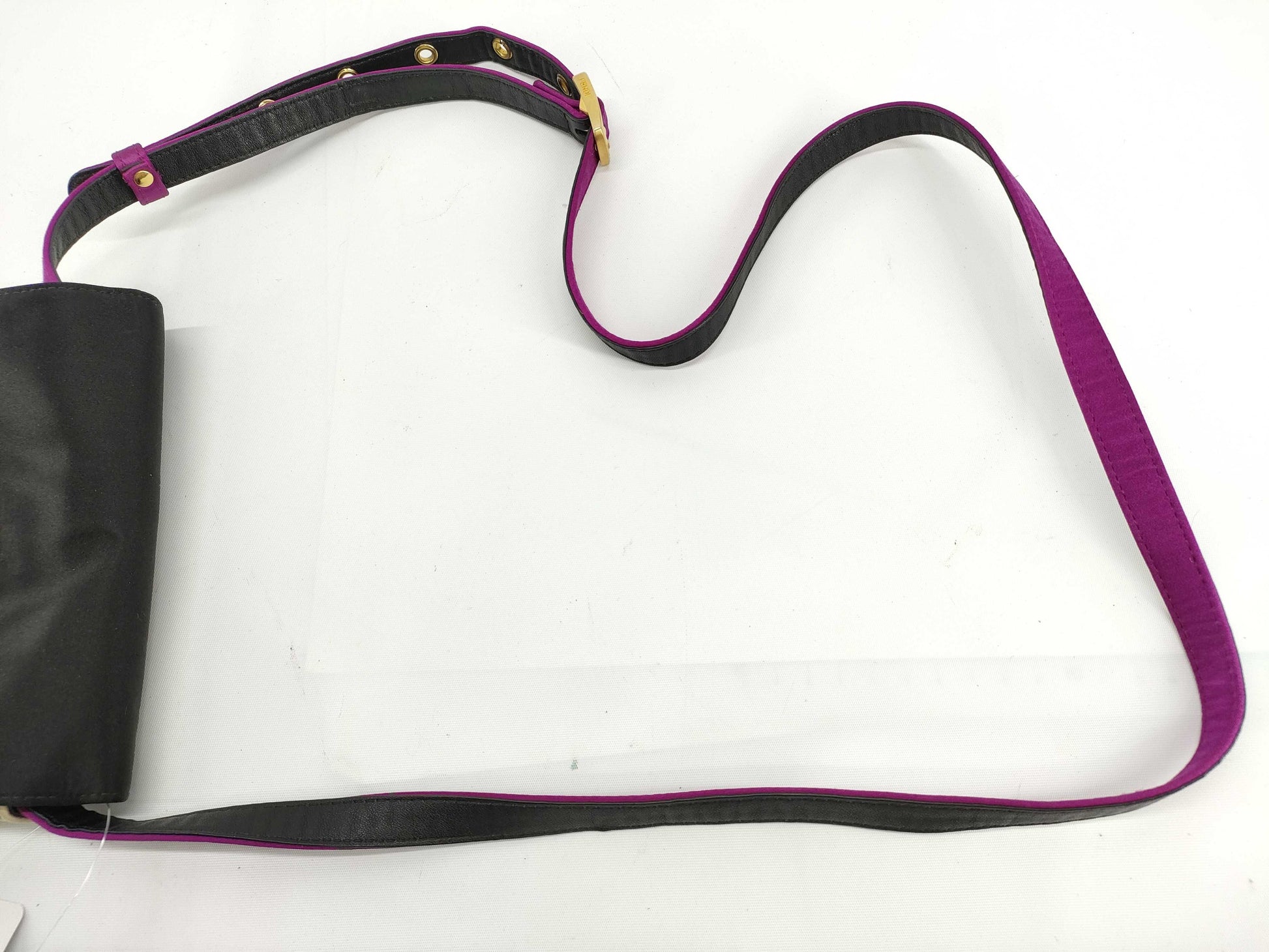 FENDI FF hardware satin shoulder bag