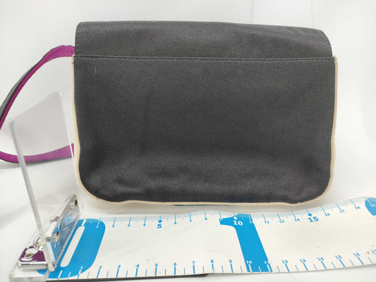 FENDI FF hardware satin shoulder bag