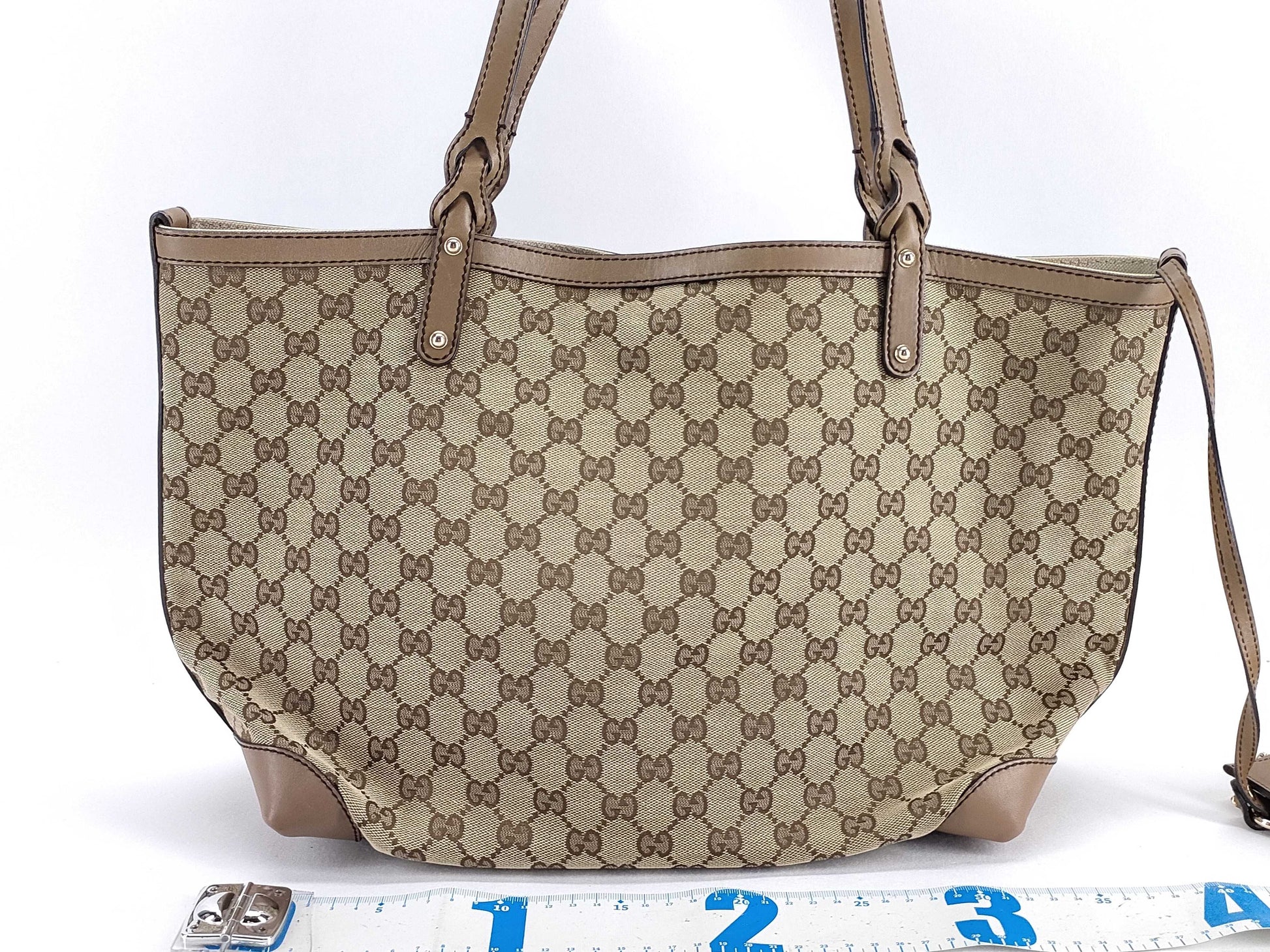 GUCCI GG Canvas Tote Bag