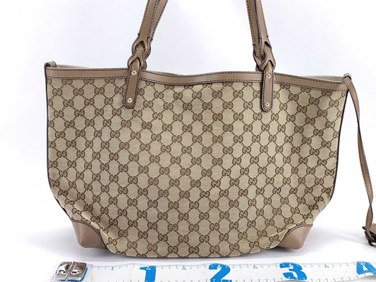 GUCCI GG Canvas Tote Bag