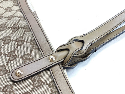 GUCCI GG Canvas Tote Bag