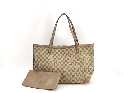 GUCCI GG Canvas Tote Bag