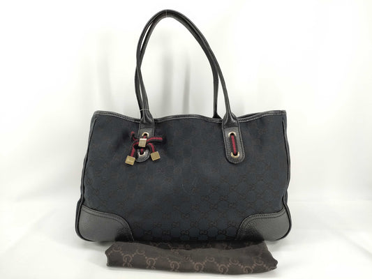 GUCCI GG Canvas Princess GG Handbag