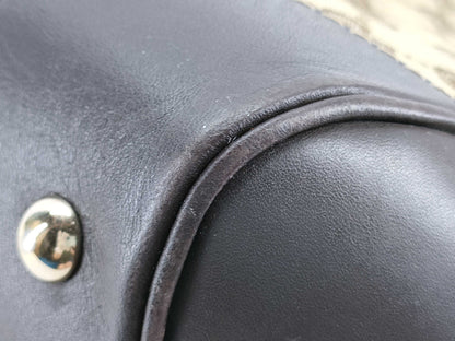 GUCCI GG Canvas GG Pattern Sherry Line Tote Bag