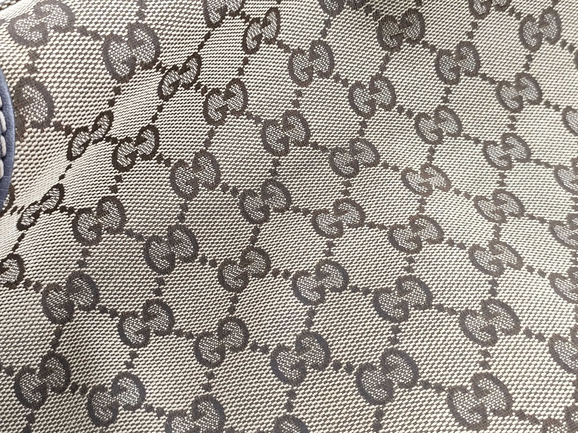 GUCCI GG Canvas GG Pattern Sherry Line Tote Bag