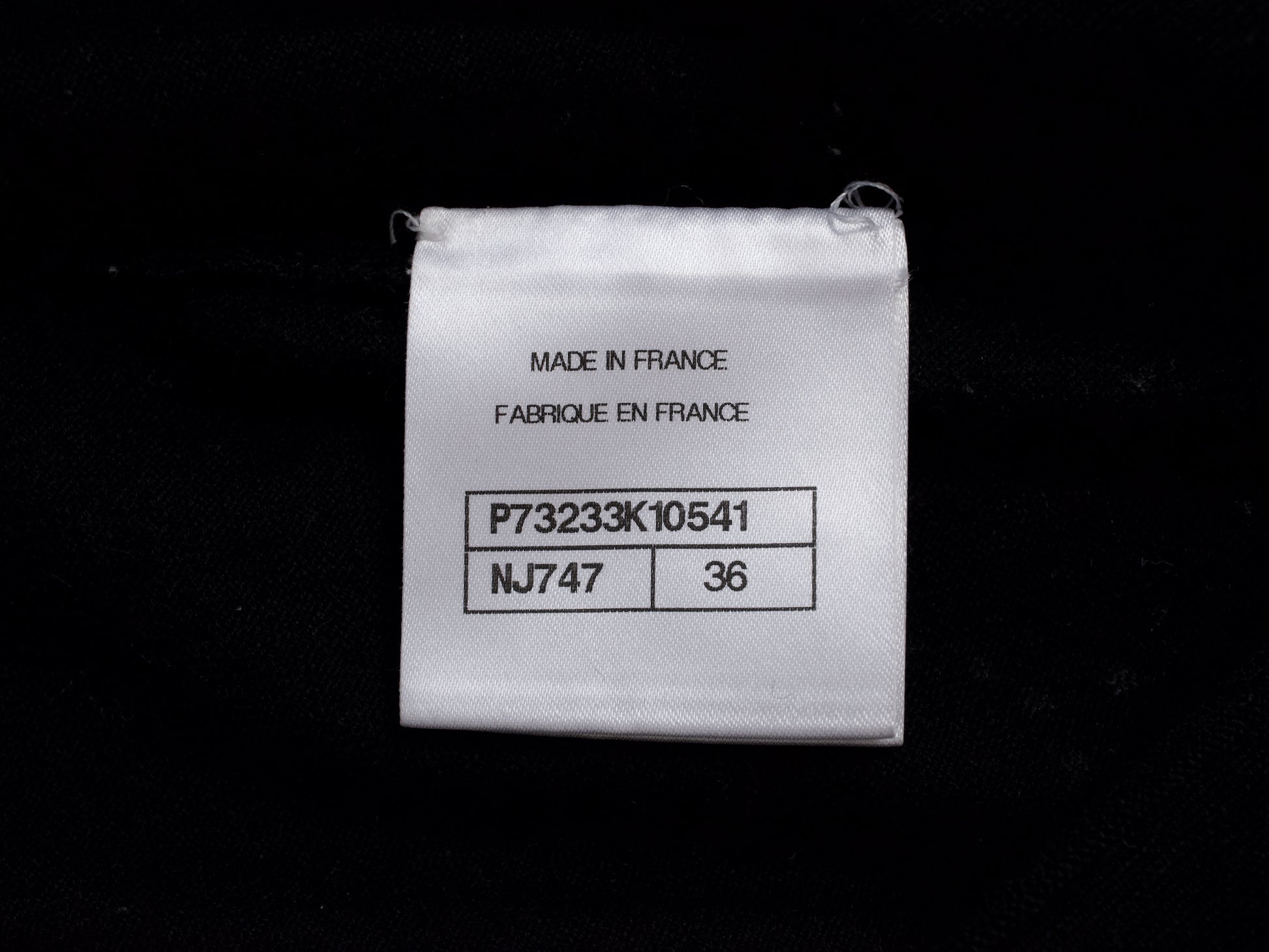 CHANEL 2022 CC Rhinestone Turtleneck, Size 36, Tops