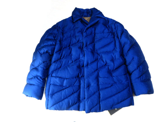 FENDI Runway FF ​​Logo Woven Silk Reversible Down Jacket