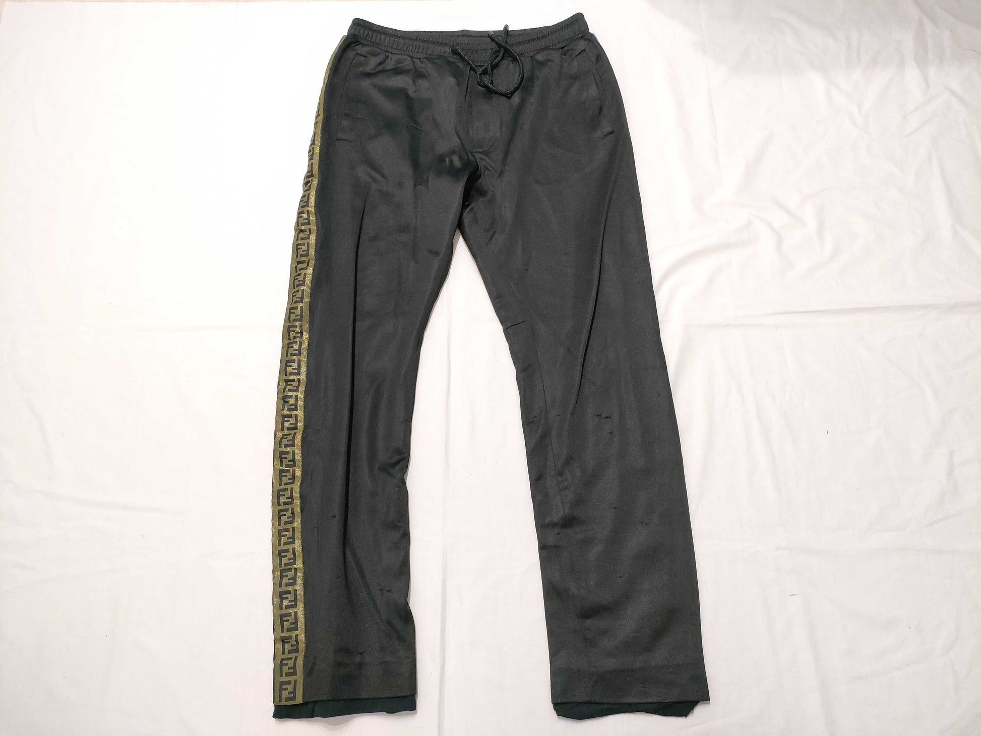FENDI Zucca pattern men's pants