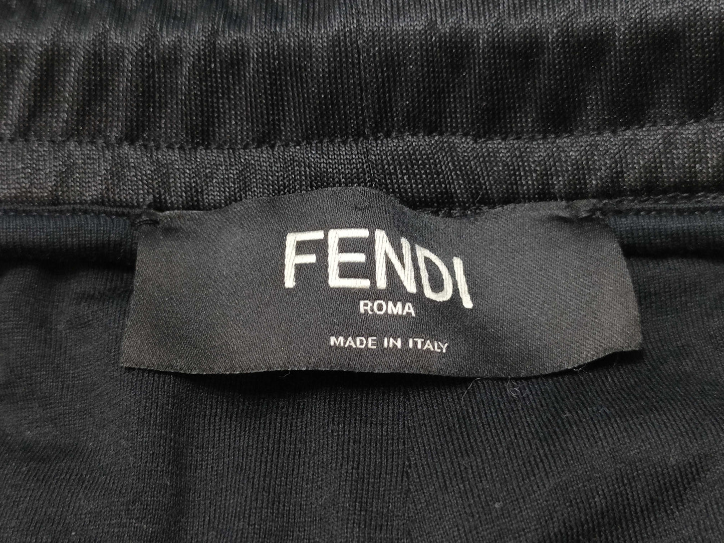 FENDI Zucca pattern men's pants