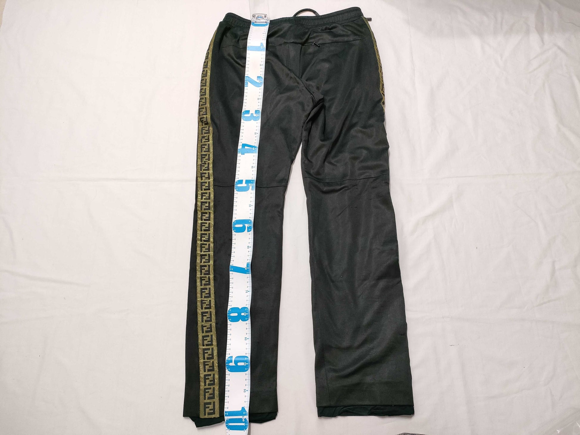 FENDI Zucca pattern men's pants