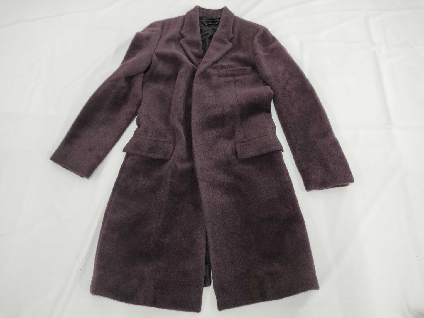 BURBERRY Prorsum Alpaca Fur Coat, Size 44