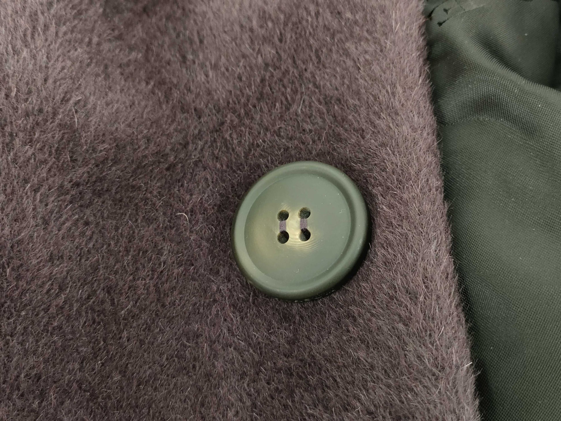 BURBERRY Prorsum Alpaca Fur Coat, Size 44