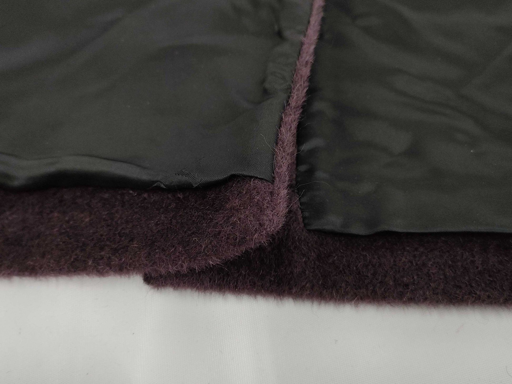 BURBERRY Prorsum Alpaca Fur Coat, Size 44