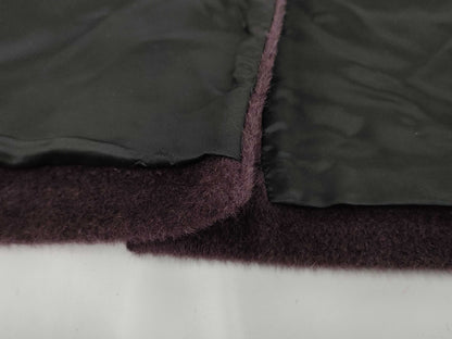BURBERRY Prorsum Alpaca Fur Coat, Size 44