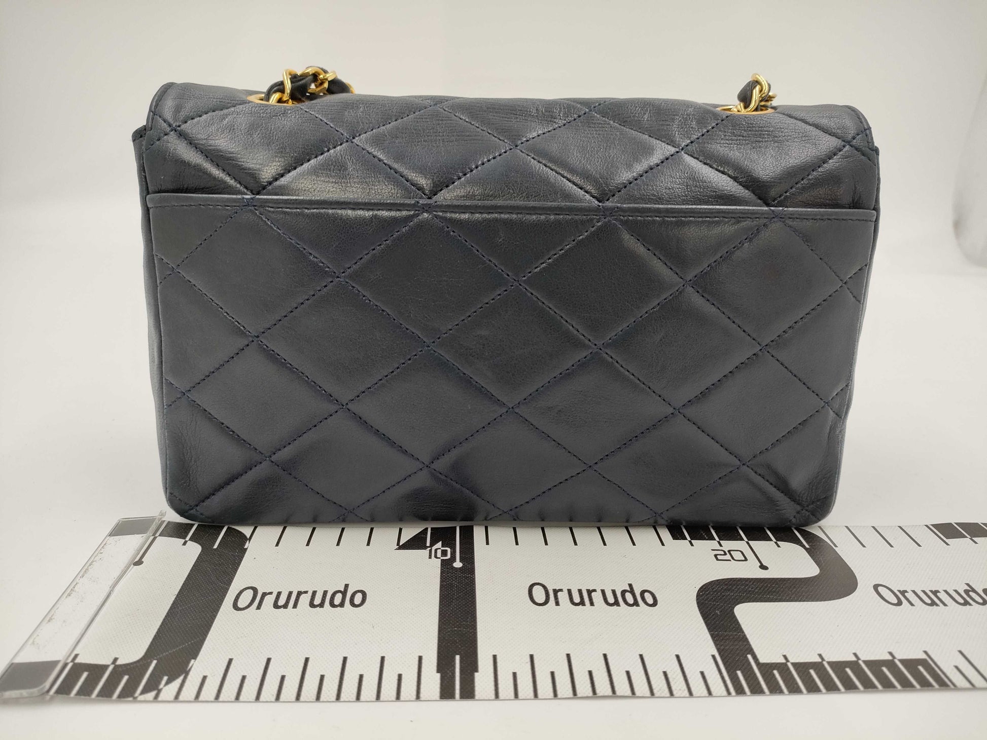 CHANEL Matelasse Diamond Coco Mark Shoulder Bag