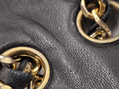 CHANEL Matelasse Turnlock Chain Shoulder Bag